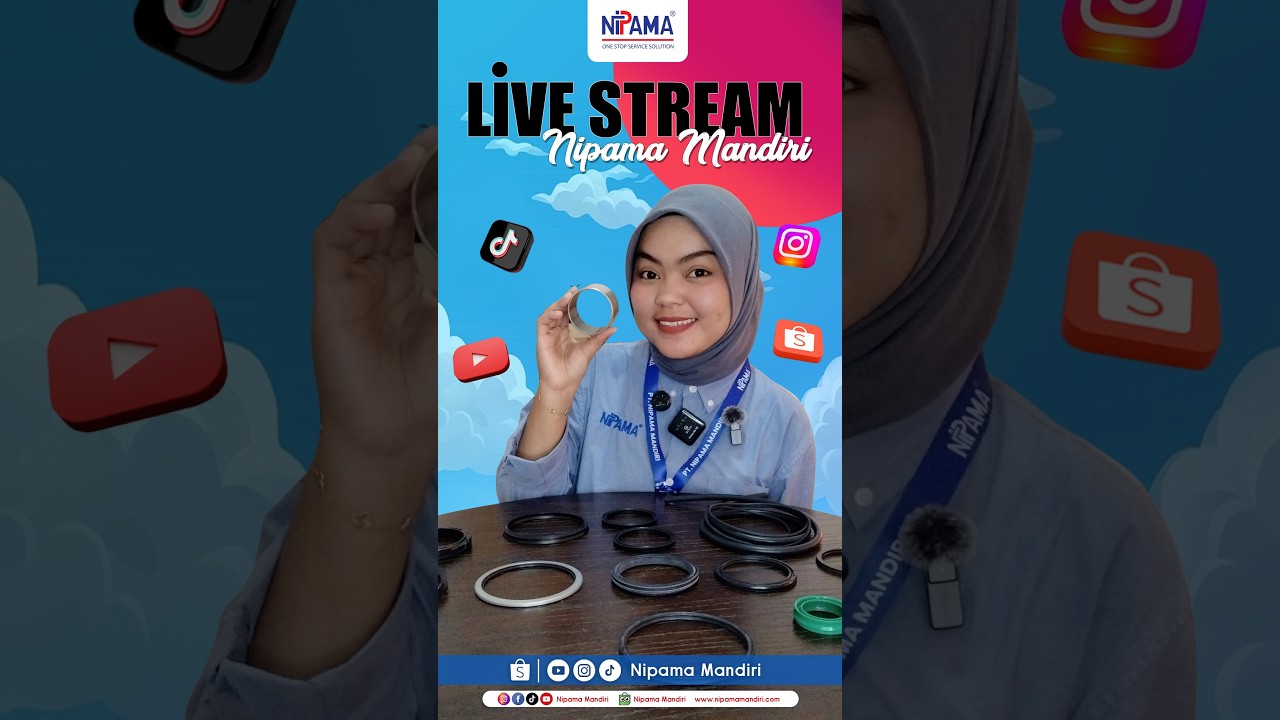 Special Live Nipama Mandiri 🔥✨ #nipamamandiri #pistonseal #sealotomotif #alatberat
