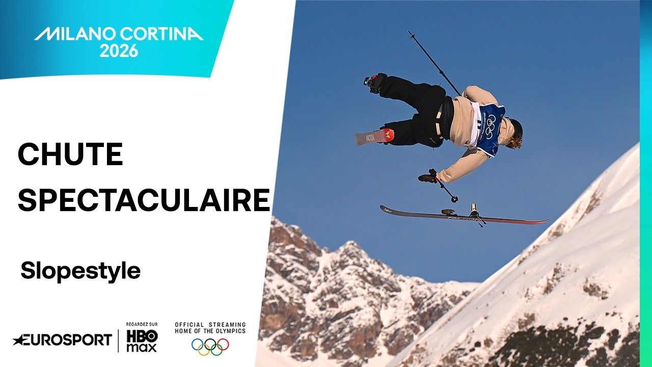 JO 2026 - Elle DÉCHAUSSE en plein vol : la chute spectaculaire de Sarah Hoefflin