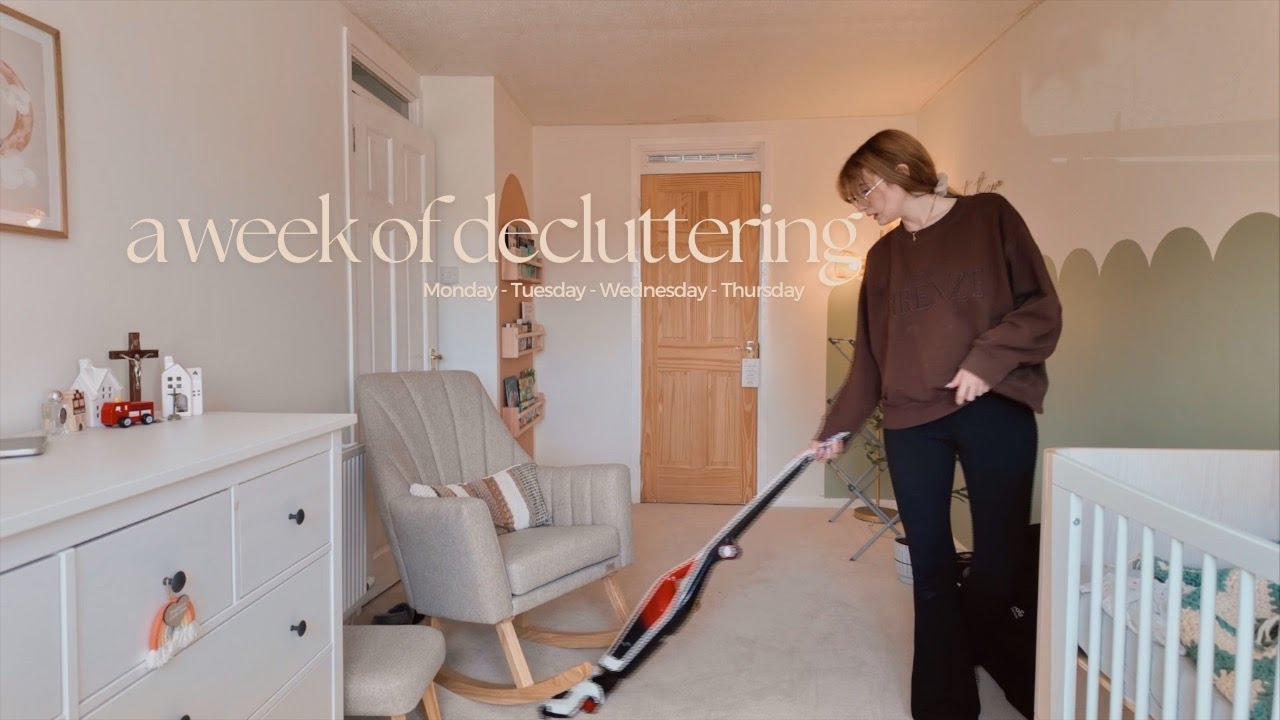 DECLUTTER WITH ME | cleaning EVERYTHING!!