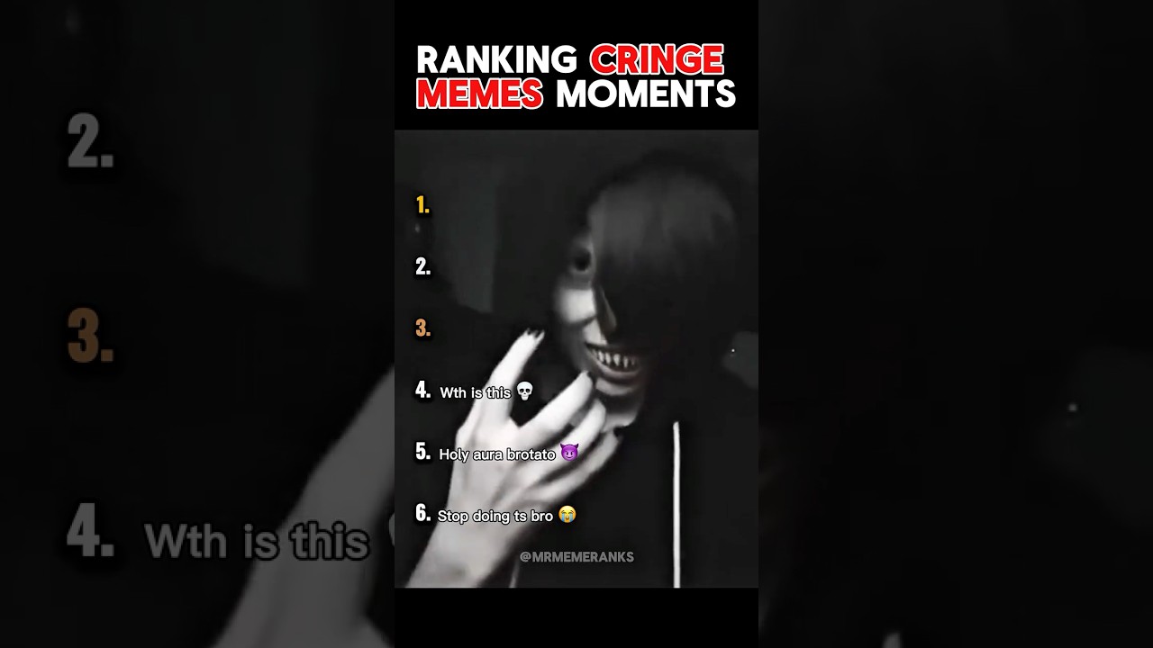 Ts Too Cringe Brotato 🫩🥀 #cringe #ranking #funny #memes #shorts