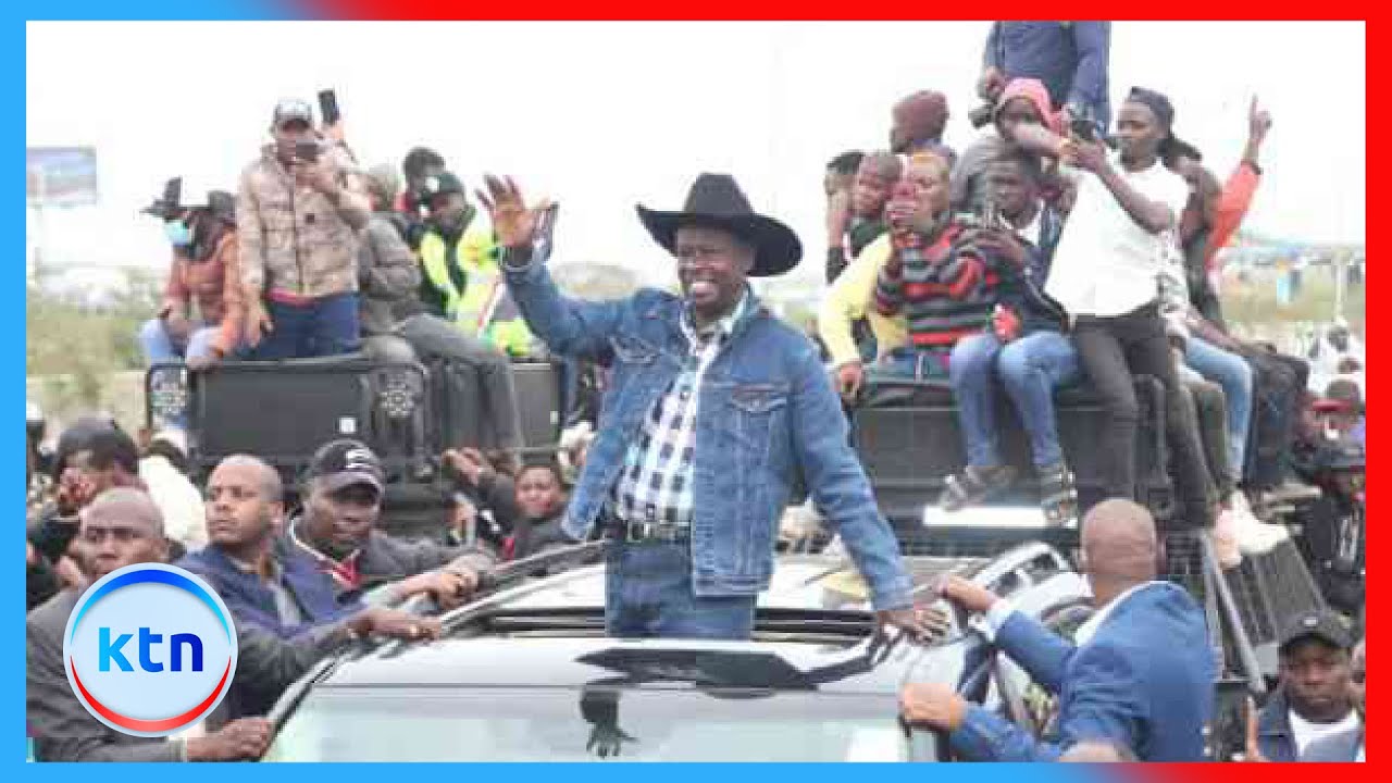 LIVE: Rigathi Gachagua Jets Back After 43 Days in US | Lands at JKIA to Hero’s Welcome