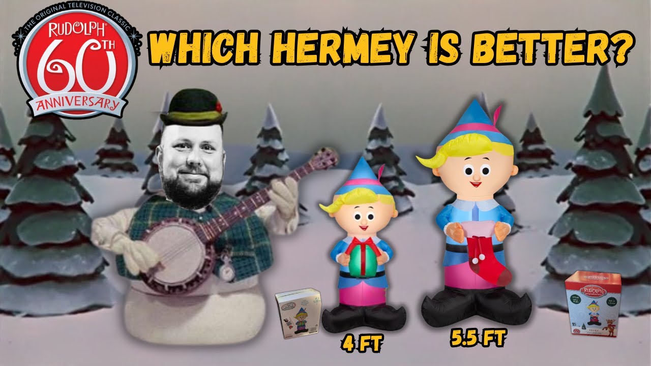 Unboxing & Review of Hermey the Elf.  Which version is best?  Rudolph the Red Nosed Reindeer