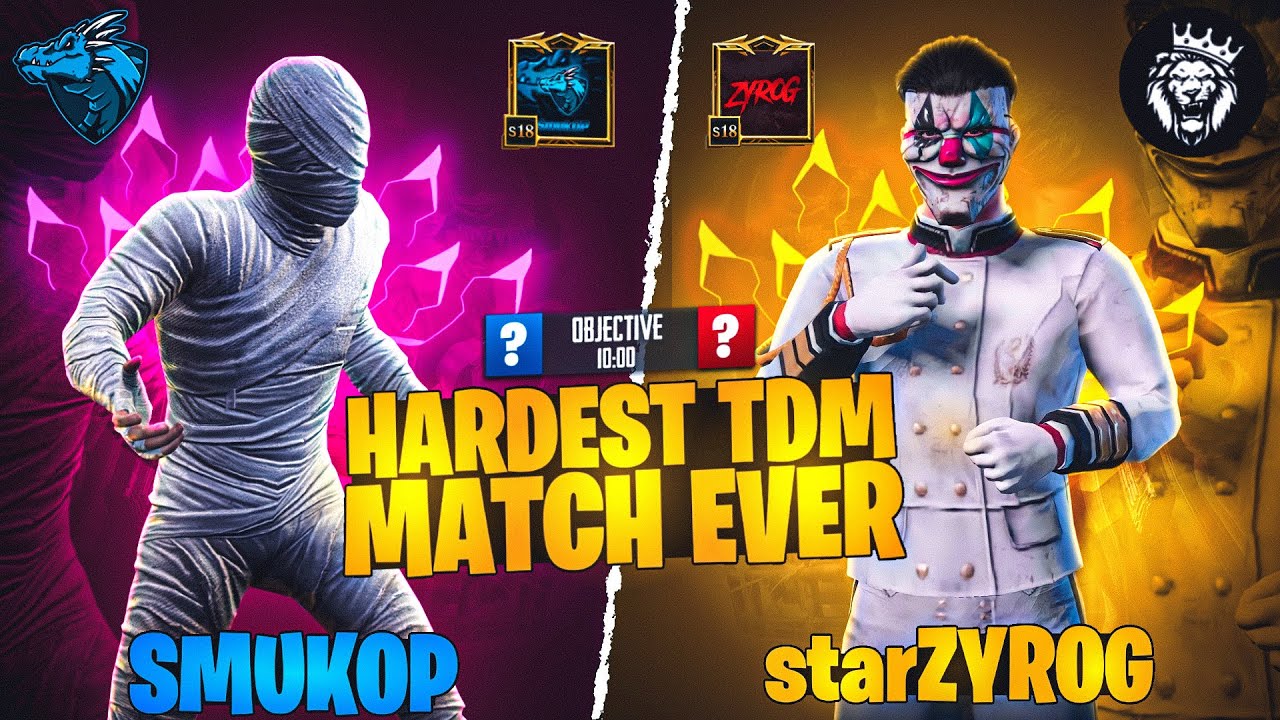 Star Zyrog VS Smuk Op🔥Most Intense 1v1 Ever!🥵 | No Hate😍 | PUBG MOBILE
