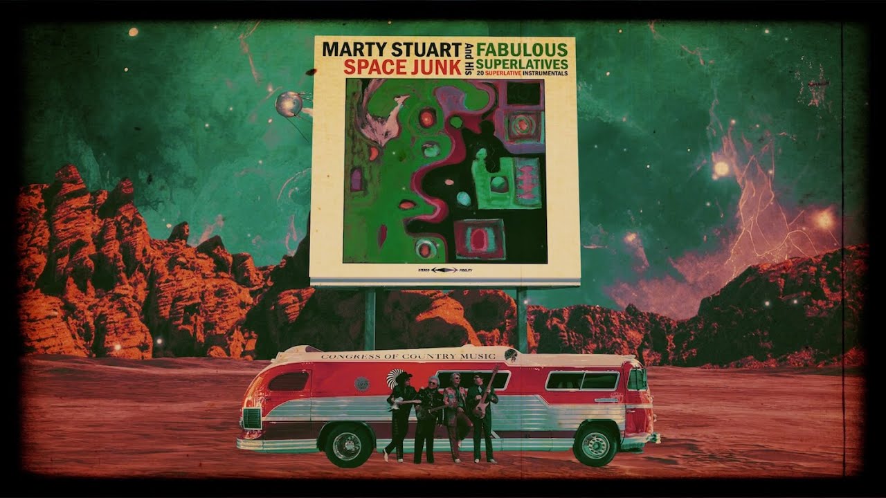 Marty Stuart and His Fabulous Superlatives - Space Junk (Official Visualizer)