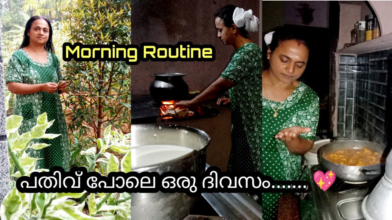 പതിവുപോലെ ഇന്നത്തെ ദിവസവും...... Morning Routine | Nadan Oottupura 