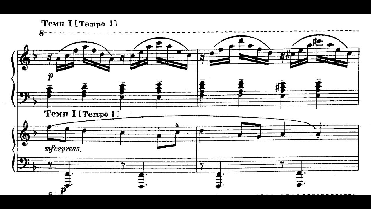 Aleksandr Goedicke - Berceuse (4 hands), Op.12/4