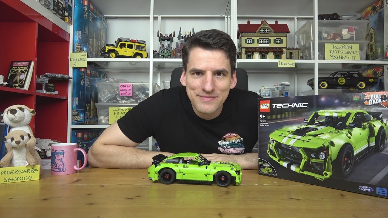 Gruselig hässlich & völlig unsinnige Lizenz: LEGO® Technic 42138 Ford Mustang Shelby GT500