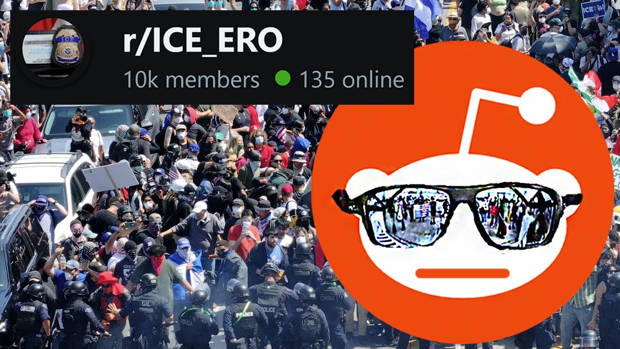 Общаюсь с ICE на Reddit