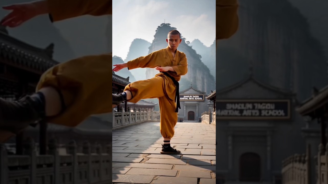 Kung Fu and Teakwando training 💞💪 #martialarts #wushufight #sifuthai #kungfutraining #kungfumaster