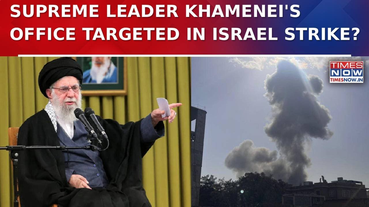 Khamenei's Office Struck In Israel's Pre-Emptive Strike On Iran Amid Escalating West Asia Tensions