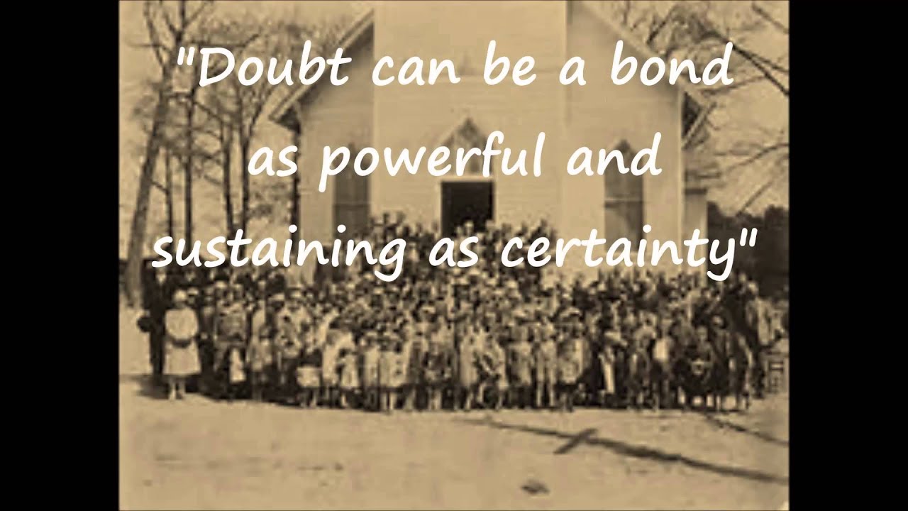 DOUBT; A PARABLE
