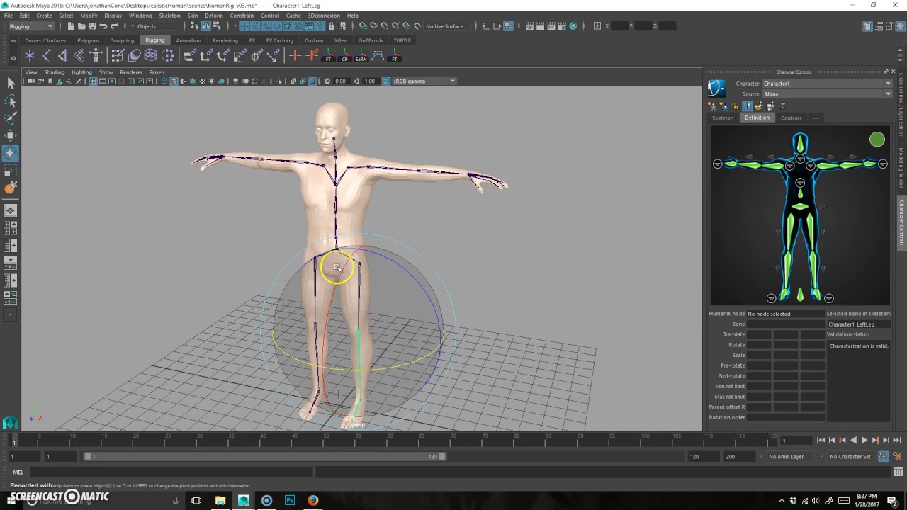 Human IK Rig Tutorial 02