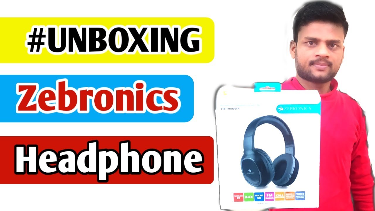 #Unboxing Zebronics BT Headphone | Best Headphone In Low Budget | Desi Mind Tech