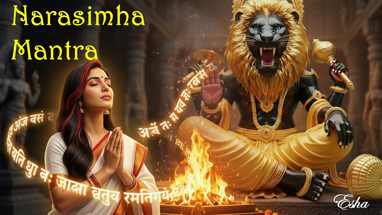 Narasimha Avatar Mantra - Holika Dahan Divine Invocation