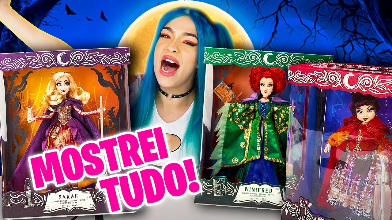 ABRINDO as BRUXINHAS do filme ABRACADABRA 🧙‍♀️DISNEY STORE