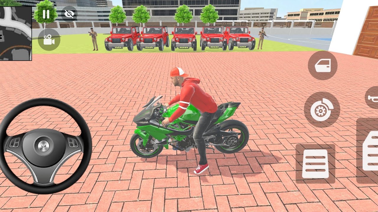 || Franklin order by Five Mahindra Thar in Indian bike Theft Auto simulator ||