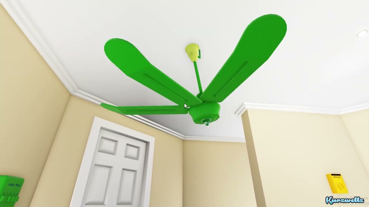 Wobbly Ceiling Fan New Experiment Design | Roblox