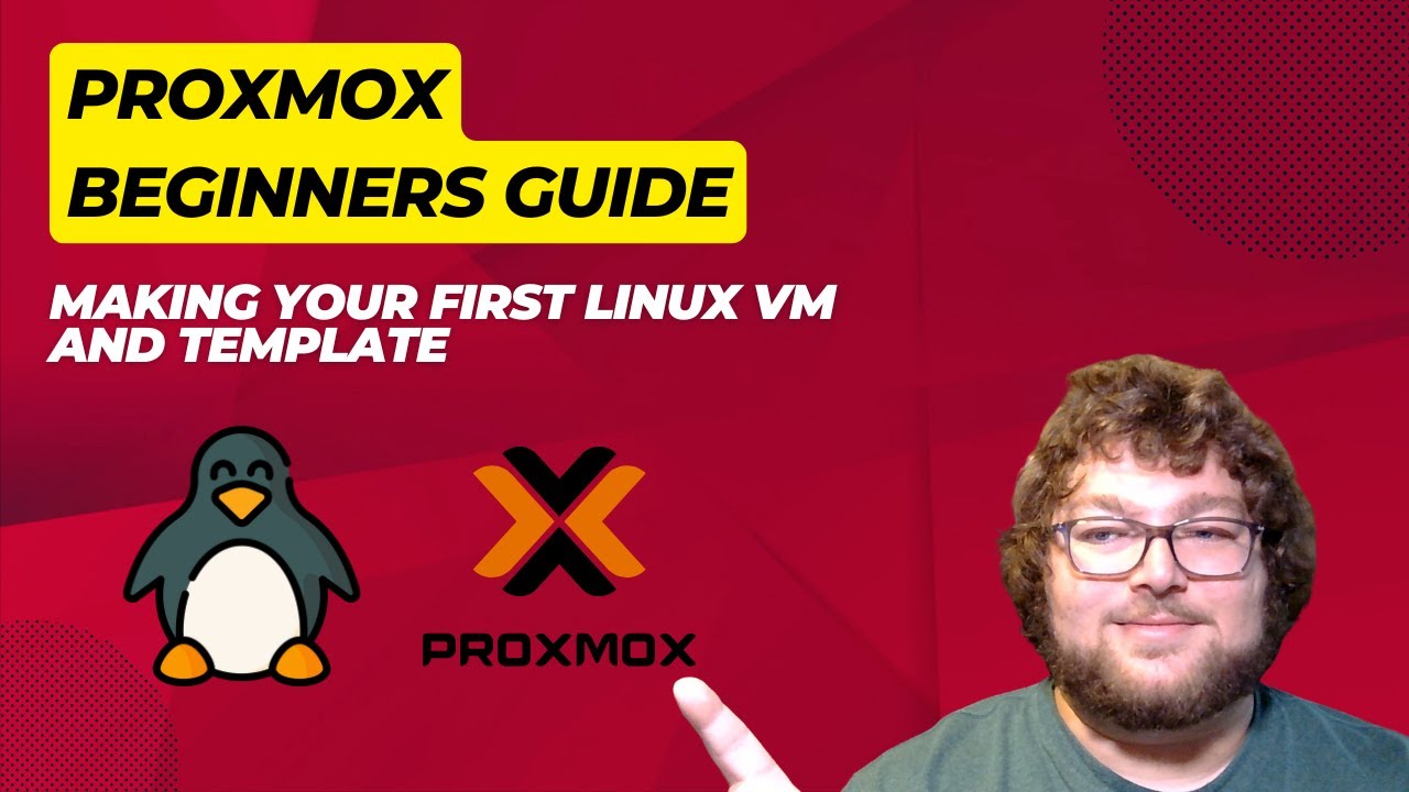 Set Up Your First Linux VM in Proxmox VE | Beginner&rsquo;s Guide (2025)