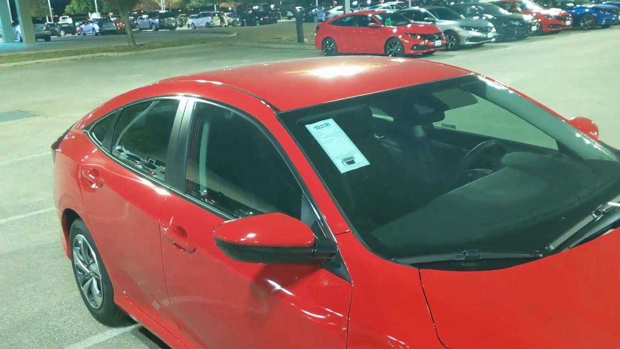 Краткий обзор Honda Civic LX 2020 года