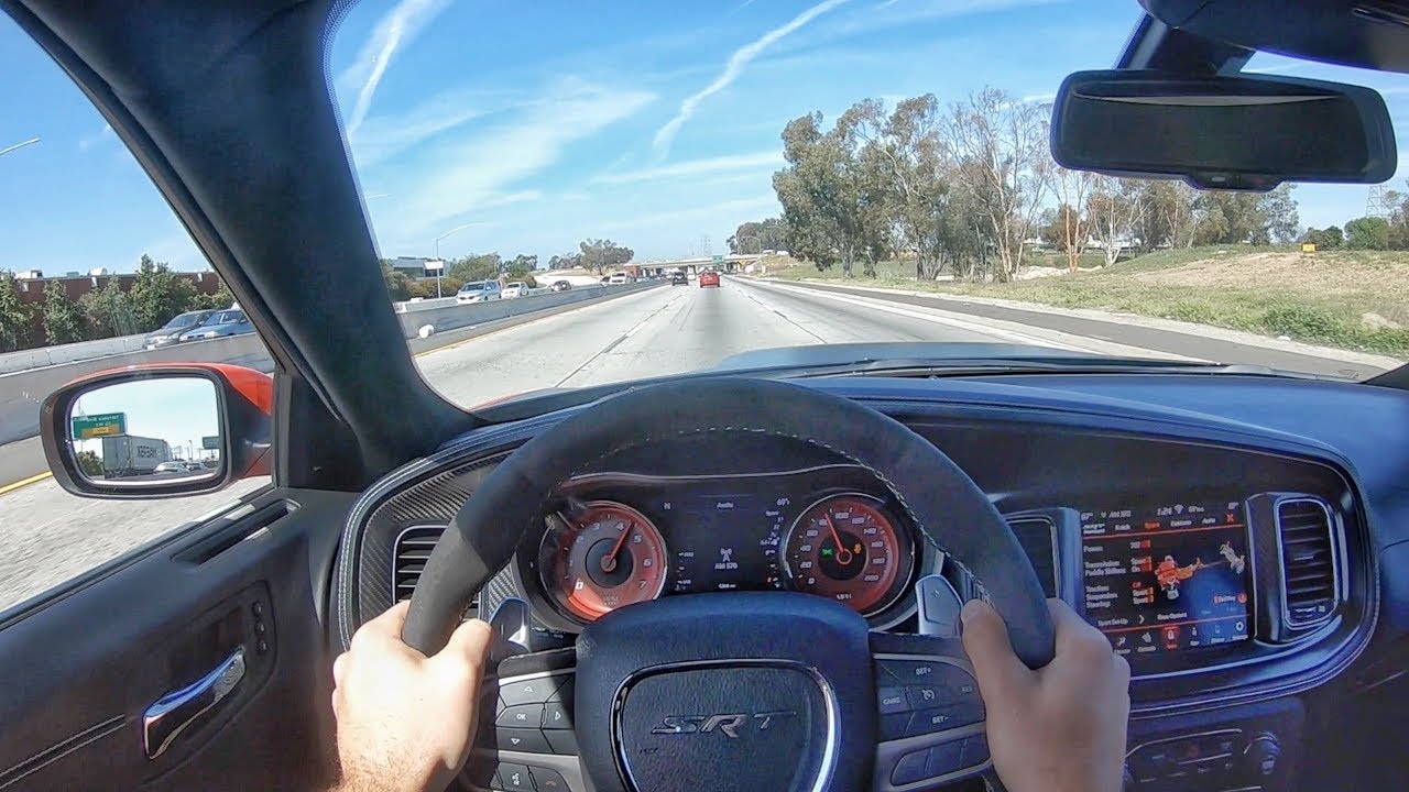 2020 Dodge Charger SRT Hellcat Widebody POV Test Drive (3D Audio)(ASMR)