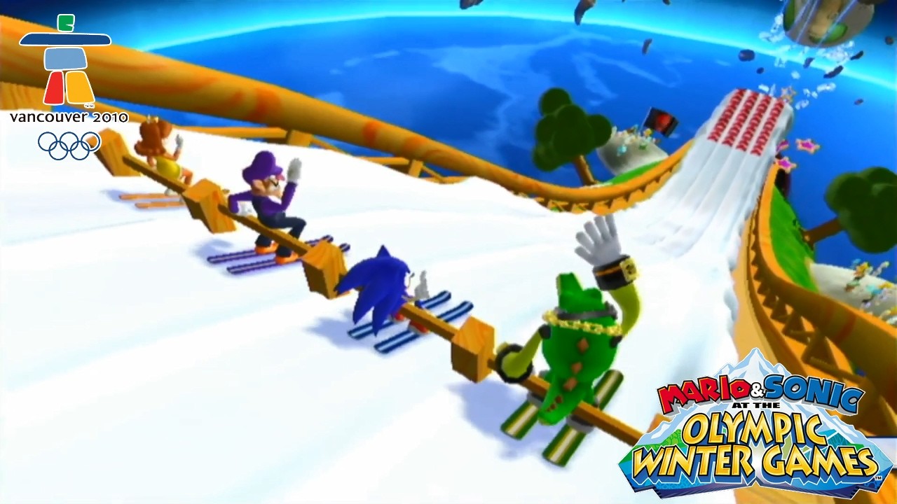 Dream Ski Jumping!  [Mario & Sonic at the Olympic Winter Games Singles Part 3]