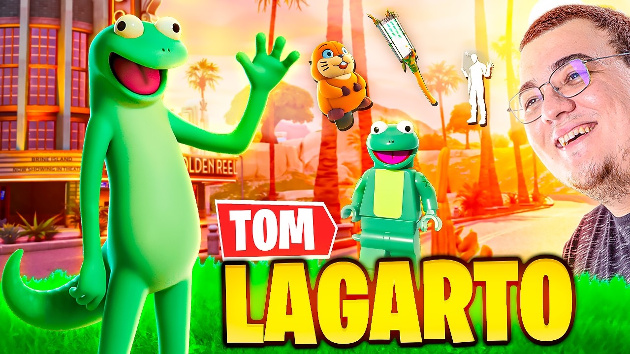NOVA SKIN DO TOM LAGARTO DE HOPPERS CHEGOU NO FORTNITE !
