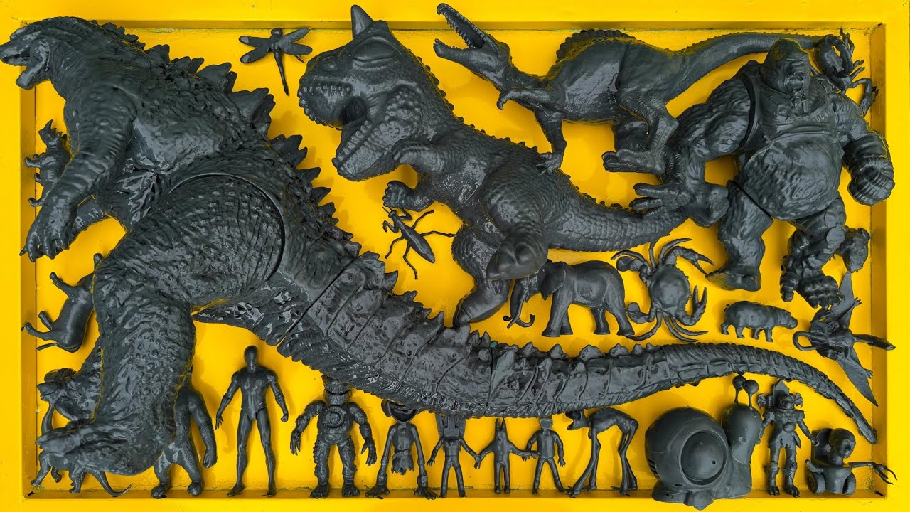 Dinosaurus Jurassic World Dominion: T-rex/ Brachiosaurus/ Skibidi/ Spider-Man/ KingKong/ KingGidorah