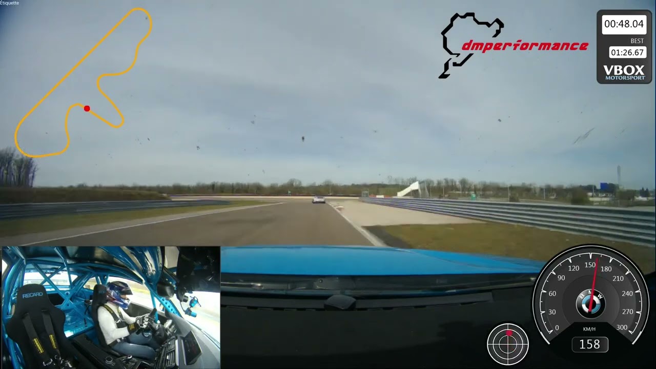Fun Lap BMW M2 CS with Porsche 992 GT3 Dijon Prenois
