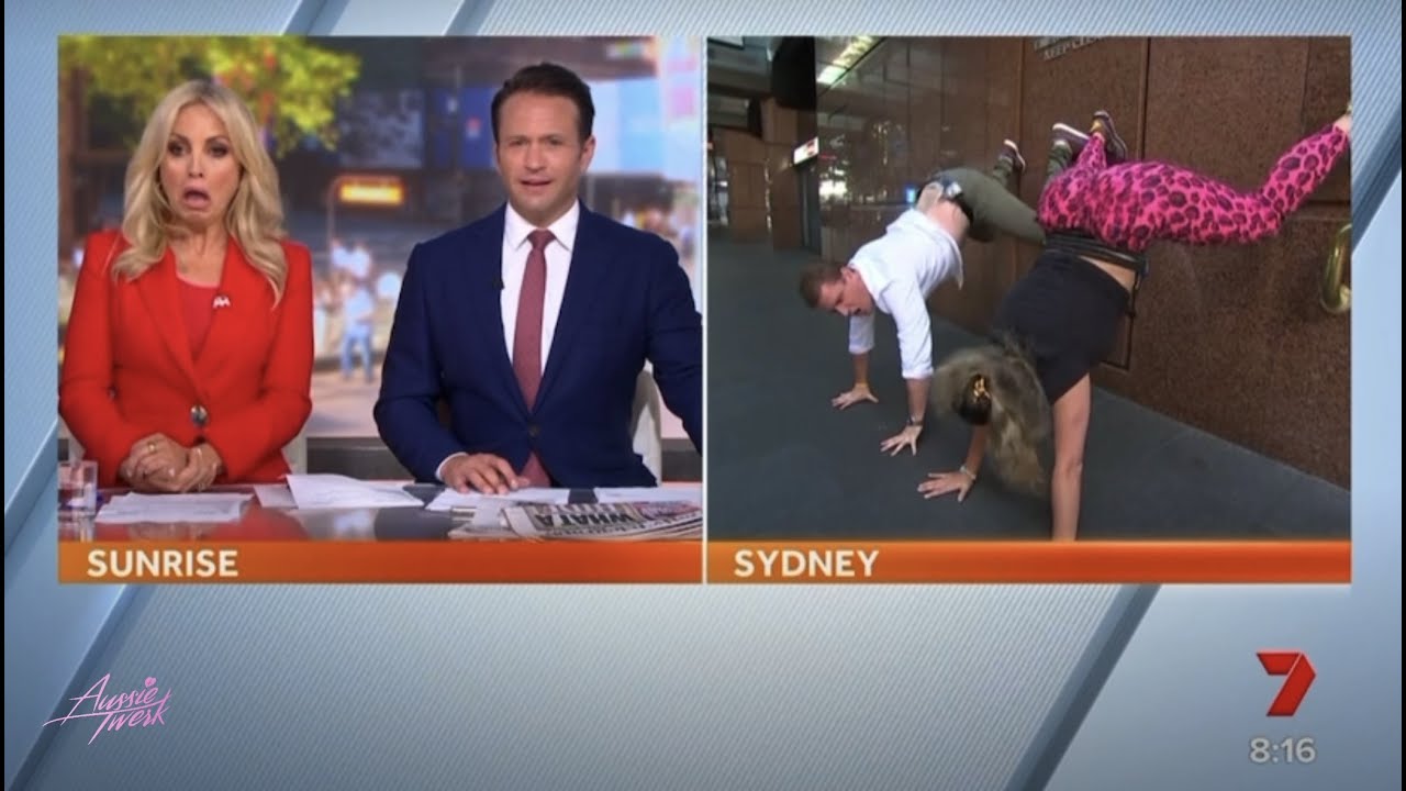 Twerk Lesson for Sunrise Morning Show by AussieTwerk