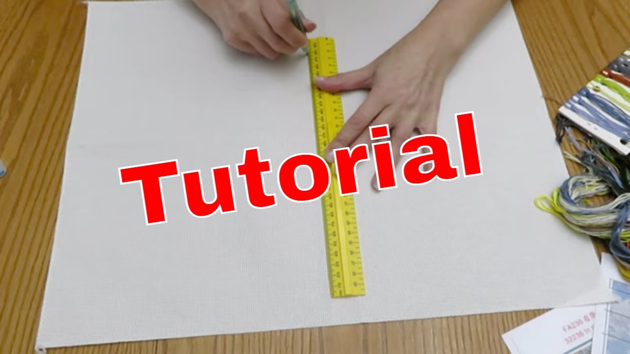 How To Start Counted Cross Stitch Tutorial For Beginners
