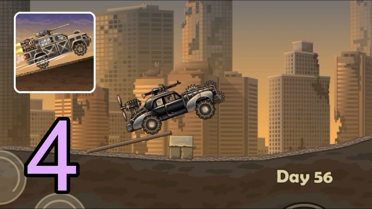 Earn to Die 2 | Gameplay Walkthrough Part-4 Level-2 (Android, iOS)