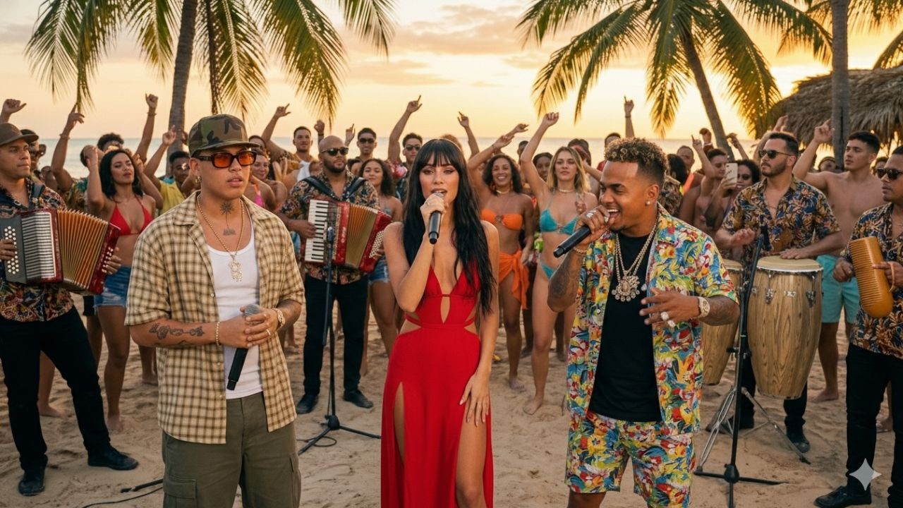 Bajo el Sol - Beéle & Aitana y Ozuna | Cumbia Remix Oficial 2026