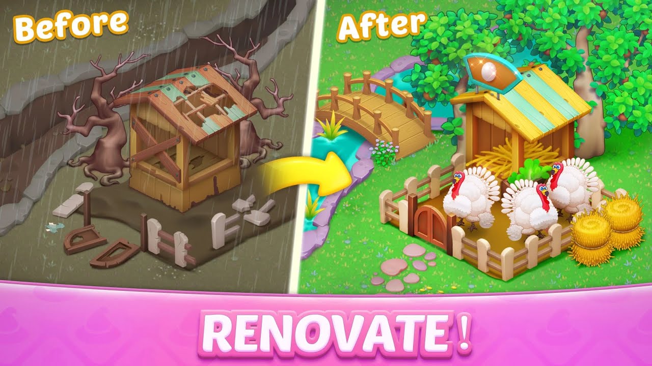 Magicabin: Witch's Adventure Farming MMORPG Gameplay (Android, iOS)