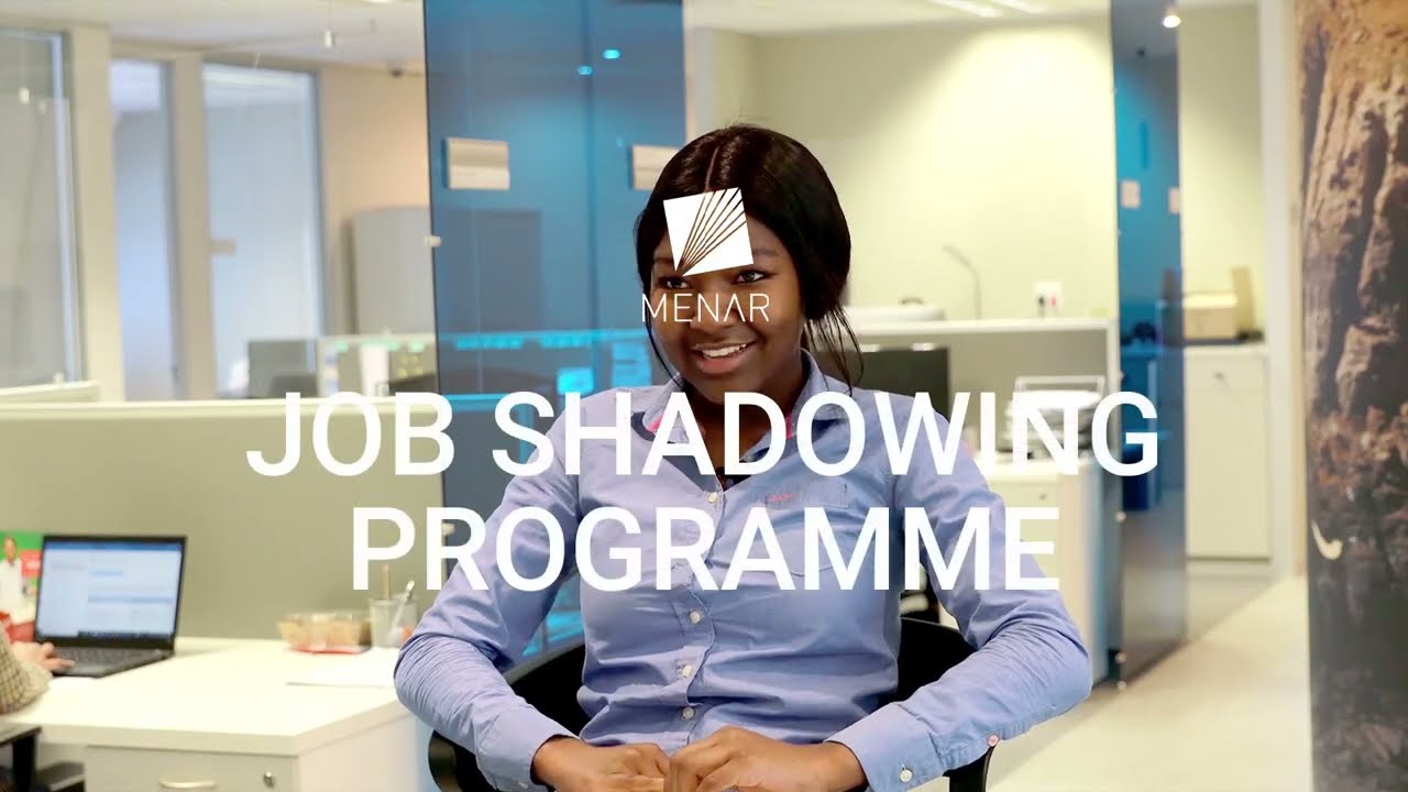 Menar Job Shadowing Programme -  Anele Dladla