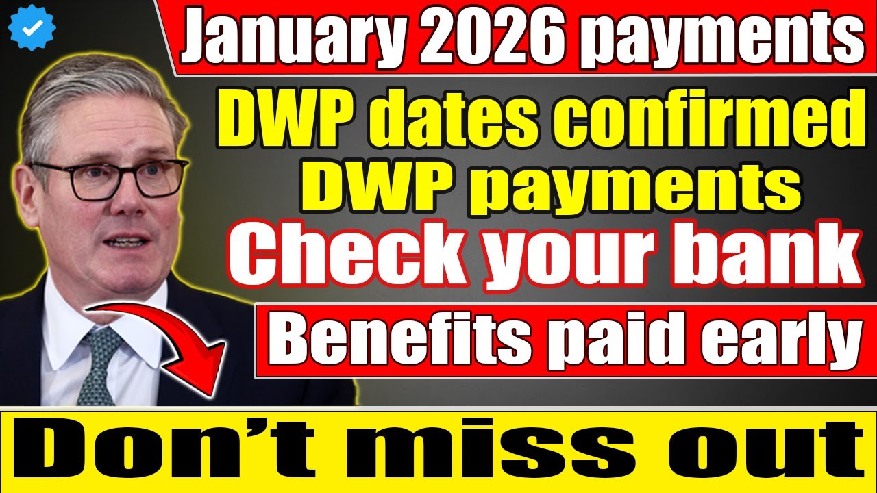 UK DWP Payment Dates Jan 2026 &mdash; When You&rsquo;ll Get Benefits & Pension