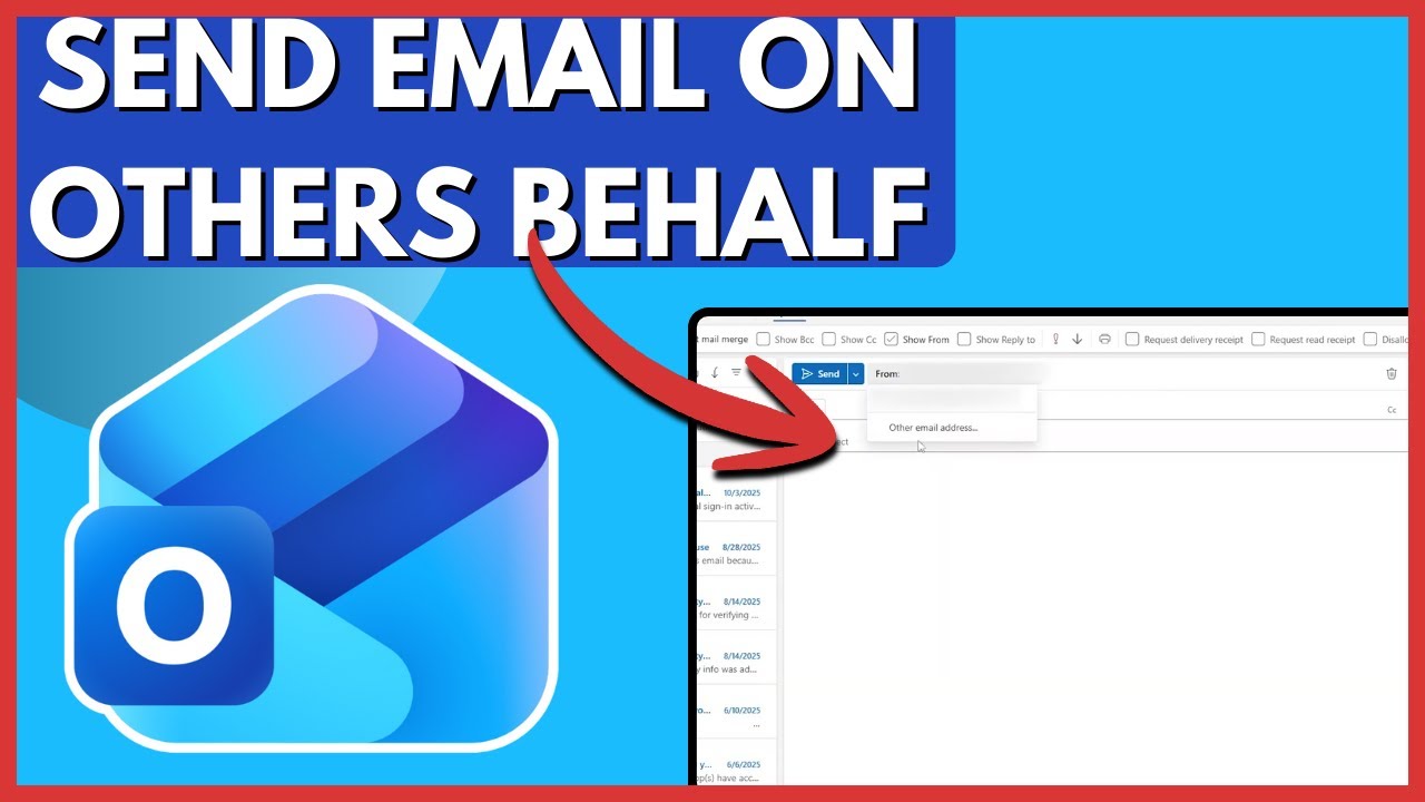 How To Send On Behalf Of In Outlook (2026) - Easy Guide