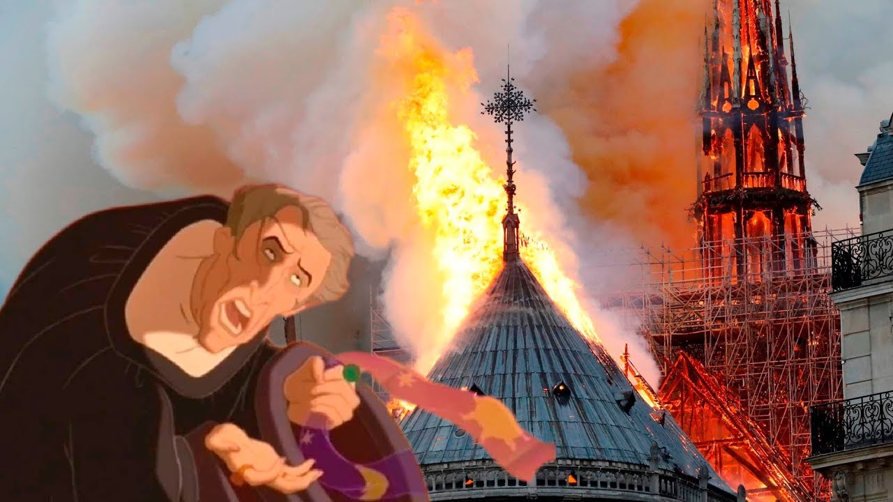 Don't Mess with Frollo - Notre Dame Catches on Fire