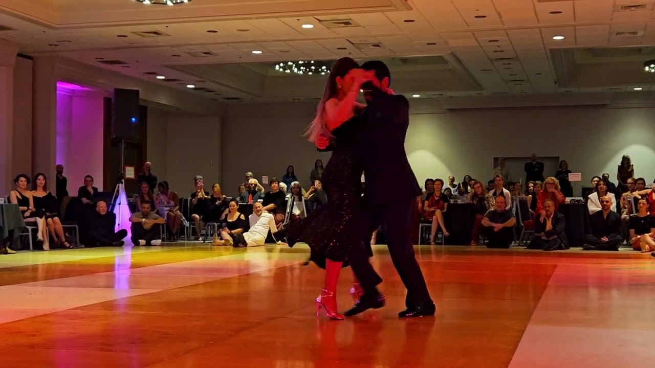 Carla Rossi & José Luis Salvo at ATUSA farewell milonga