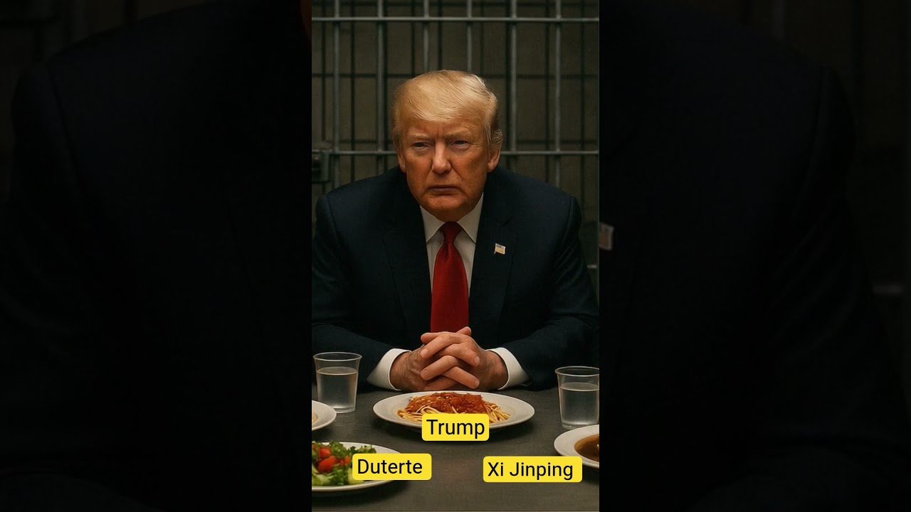 EXCLUSIVE: Why Are Duterte, Trump & Xi Eating Together in Jail? 