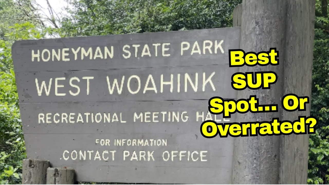 SUP Pacific Northwest | Paddleboarding Woahink Lake | Best of Oregon Coast near Honeyman State Park