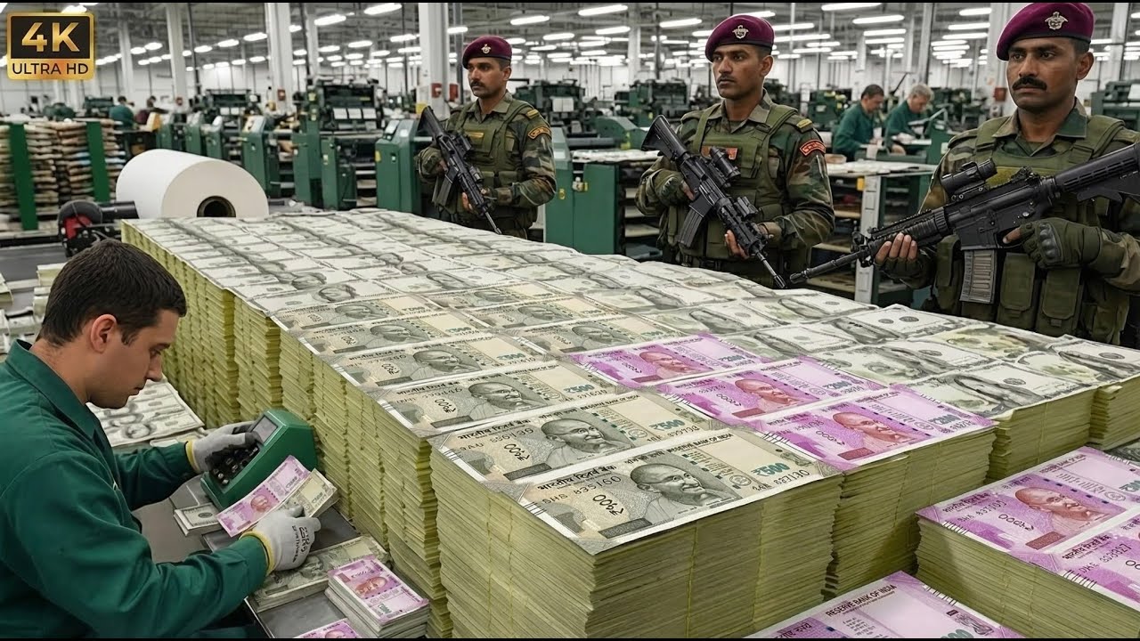 What Happens Inside India’s Money Factory?The Truth Revealed! #रुपैयाकीकहानी #पैसाकारखाना#नकलीरोकथाम
