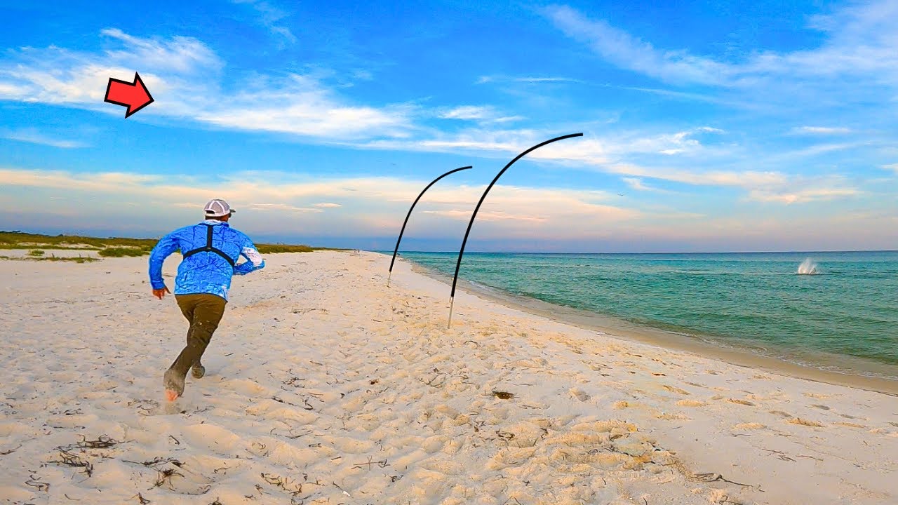 The Summer Surf Fishing is HOT! (Crazy Day!)