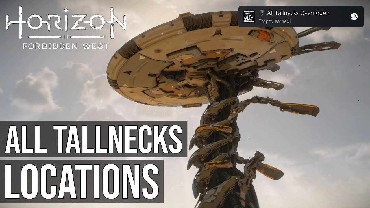 All Tallnecks Locations and Solutions (How To Climb and Override Tallnecks) - Horizon Forbidden West