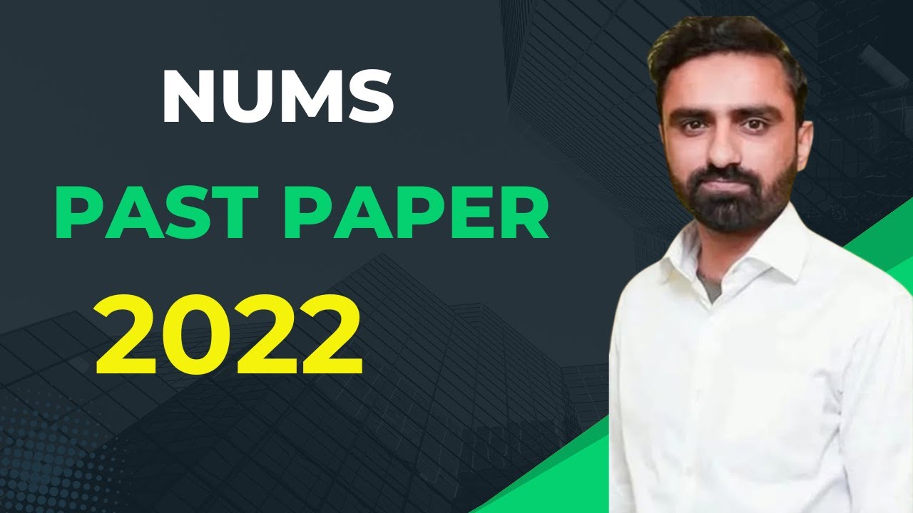 NUMS English Past Paper- 2022