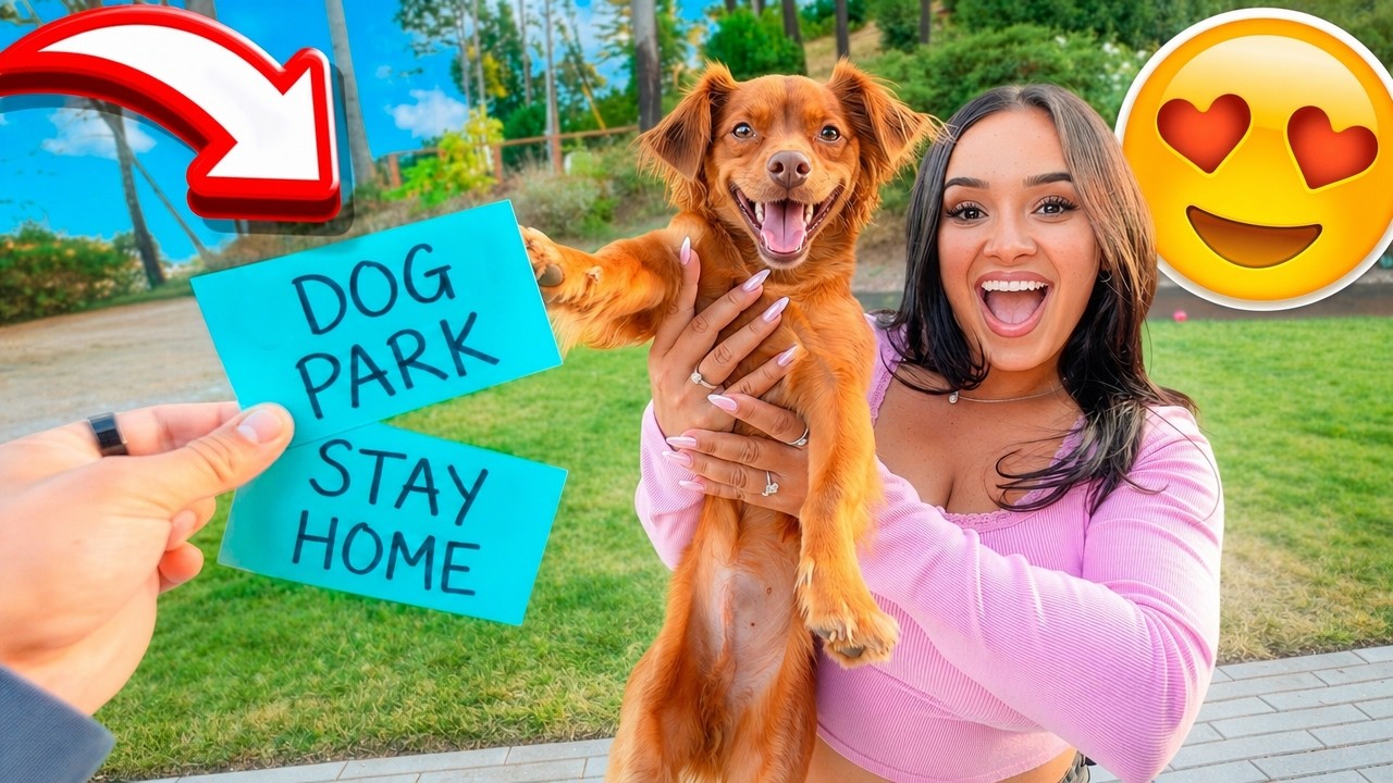 LETTING OUR PUPPY DECIDE HIS FUTURE!! *bad idea*