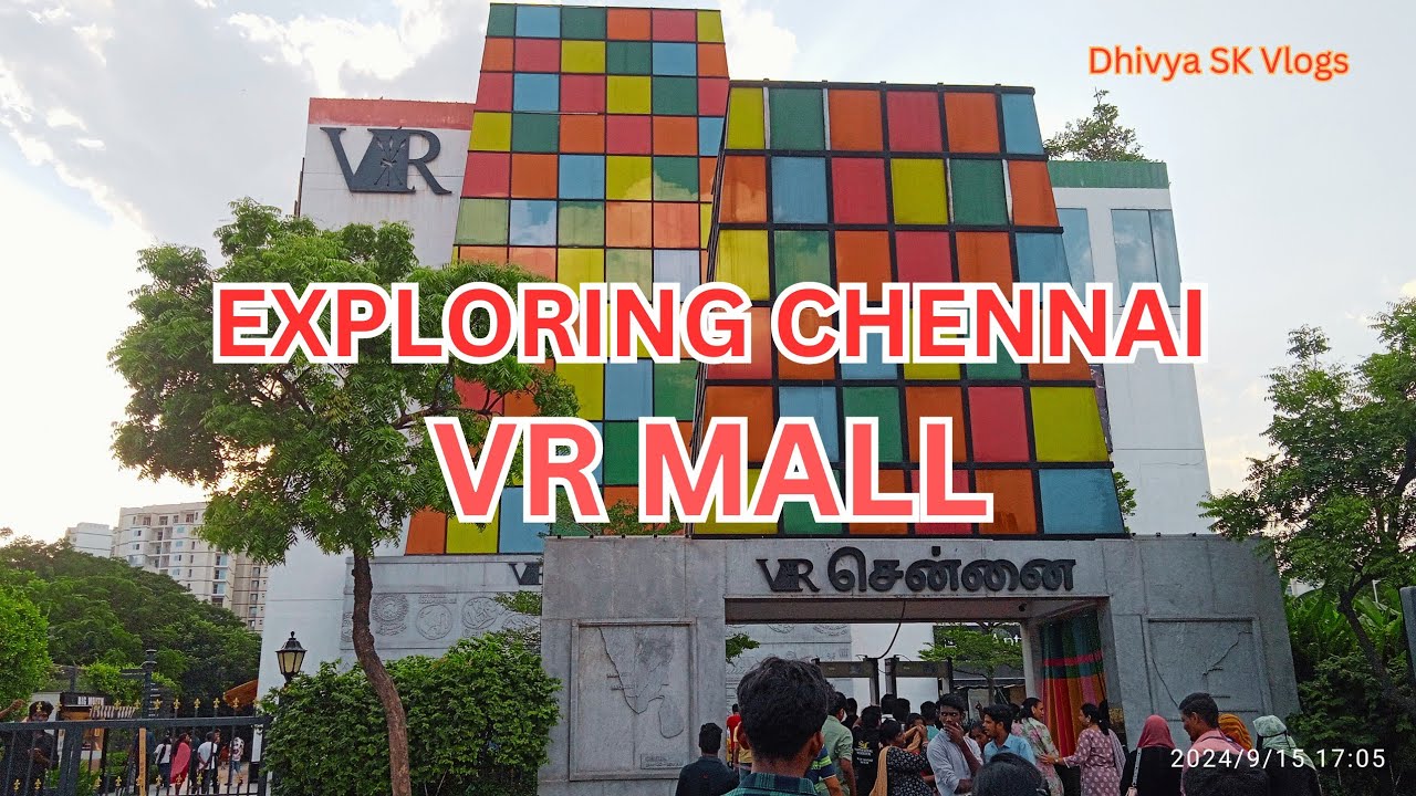 Let's Explore The  VR Mall Chennai 🛍️ | Biggest Shopping  Mall |Vlog