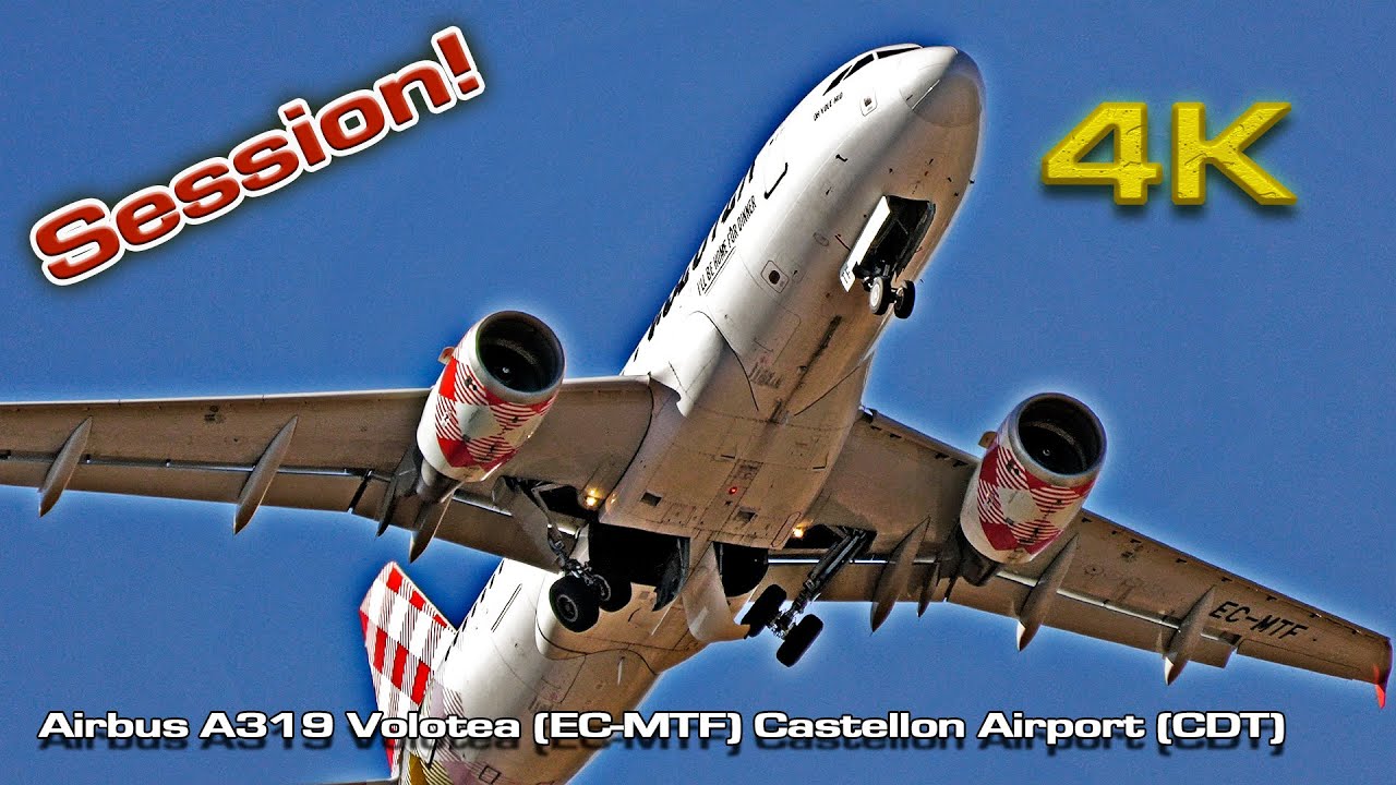 Spotting Castellon Airport (CDT) Volotea A319 Training Session!