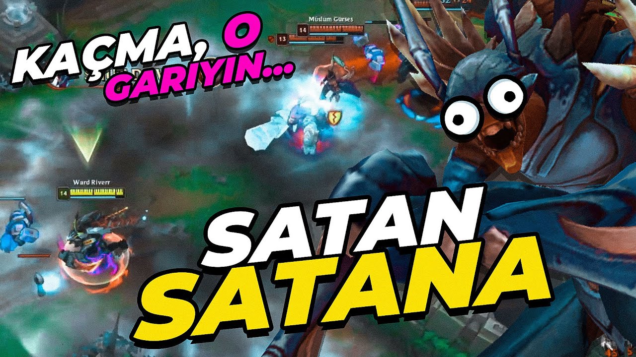 BİR ONLAR BİR BİZ! BÜYÜK SATAN KAYBEDER! | KHA'ZIX ORMAN | THEOKOLES