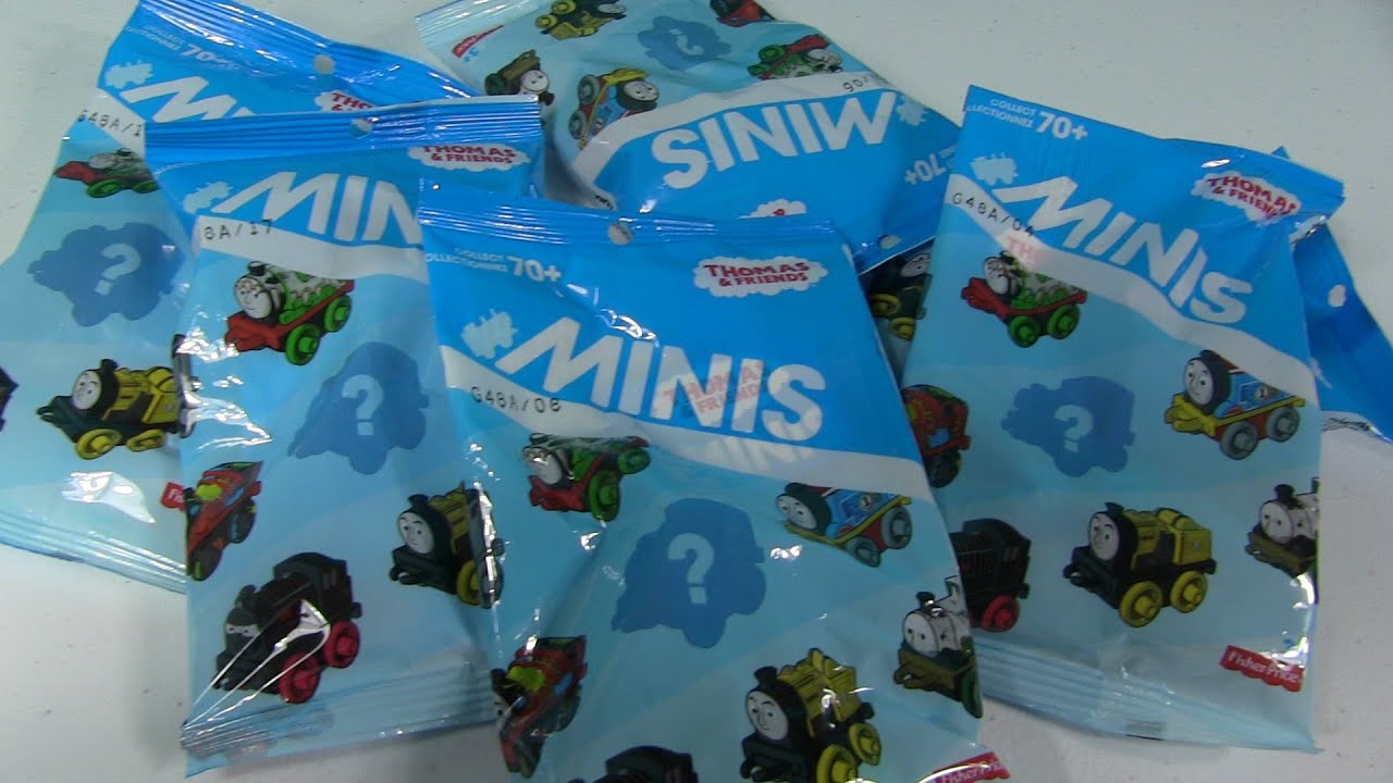 Thomas The Tank Engine Train Fisher Price Blind Bags Round 3 Opening
