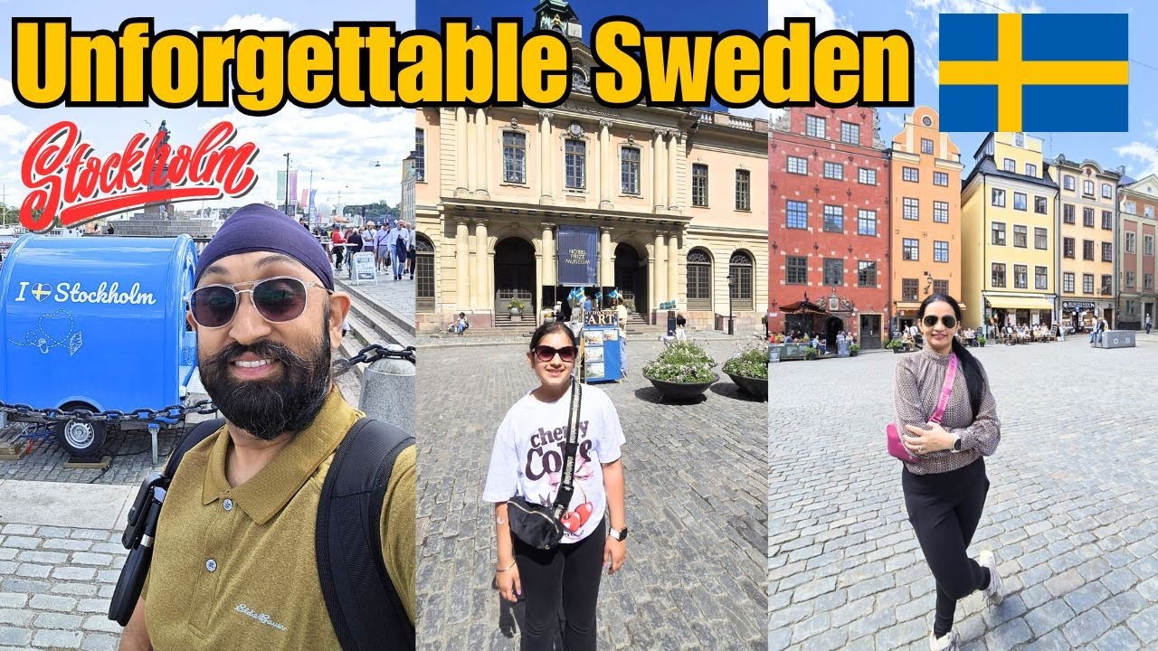 🤩[ UNREAL ] BEYOND POSTCARD 🇸🇪 EUROPE'S HIDDEN GEM -OUR DAY IN STOCKHOLM SWEDEN